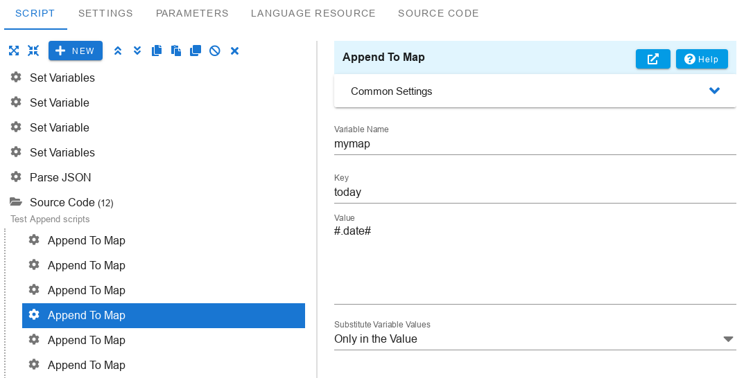 Append item to hash array Map Append